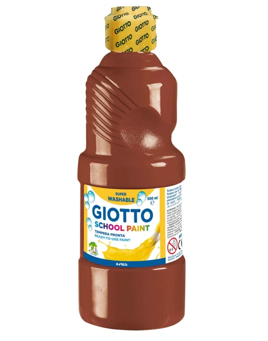 GIOTTO GUAJ BOYA 500 ML KAHVERENGİ