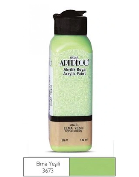 Artdeco Akrilik Boya 140ml Elma Yeşili 3673