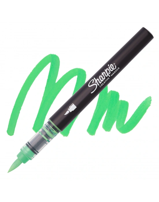 SHARPIE AKRİLİK MARKÖR FIRÇA UÇ ZÜMRÜT YEŞİLİ