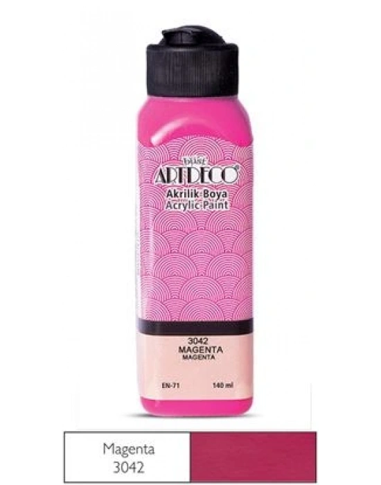 Artdeco Akrilik Boya 140ml Magenta 3042