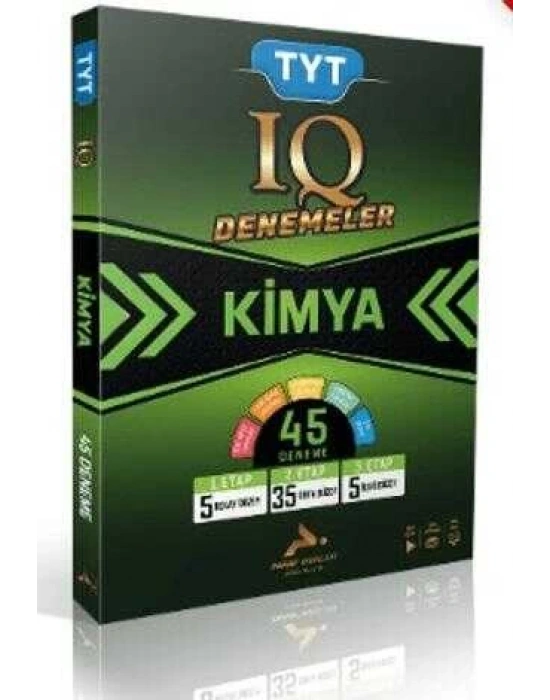 PARAF TYT IQ KİMYA VİDEO ÇÖZÜMLÜ 45 BRANŞ DENEME