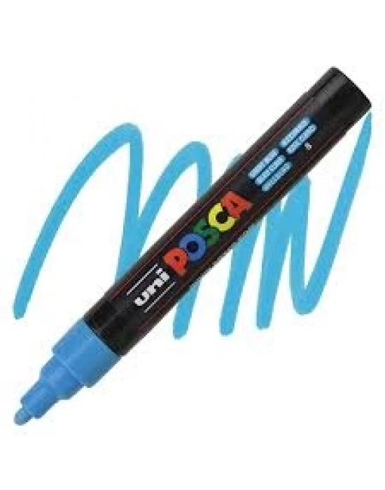 UNIBALL POSCA POSTER MARKÖRÜ 1,8-2,5 AÇIK MAVİ (SU BAZLI) (N)