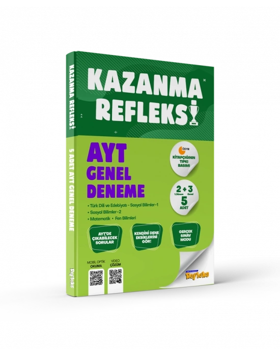 TAMMAT AYT REFLEKS 5 Lİ GENEL DENEME