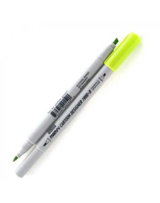 MARVY GRAFK MARKÖR YELLOW GREEN