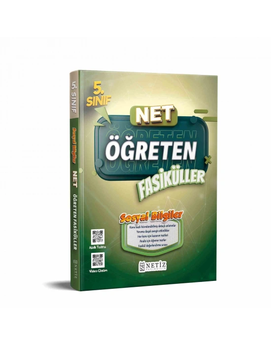 NETİZ 5. SINIF SOSYAL BİLGİLER NET FASİKÜLLER