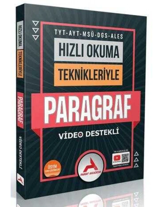 TYT AYT MSÜ DGS ALES Hızlı Okuma Teknikleriyle Paragraf