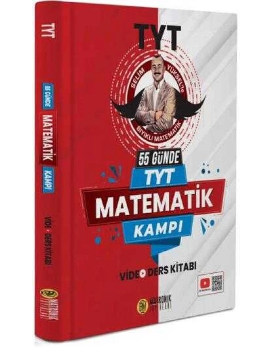 Bıyıklı Matematik 55 Günde TYT Matematik Kampı Video Ders Kitabı
