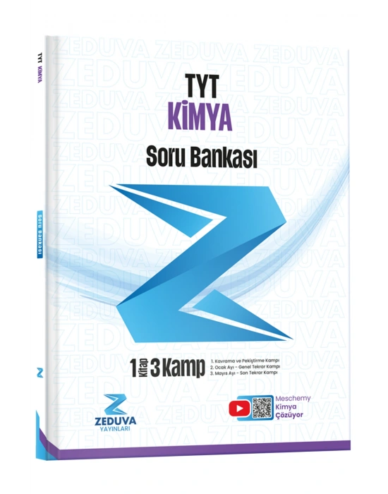Zeduva Meschemy Kimya TYT Kimya 1 Kitap 3 Kamp Soru Bankası