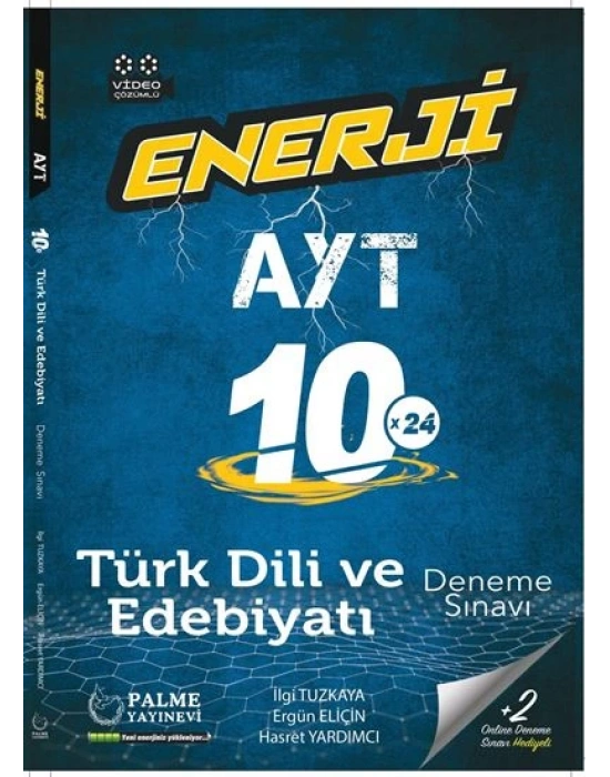 PALME AYT ENERJİ 10 TÜRK DİLİ VE EDEBİYATI DENEME SINAVI