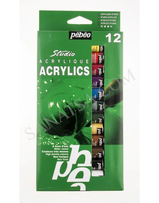PEBEO AKRİLİK BOYA 12ML 12 ST