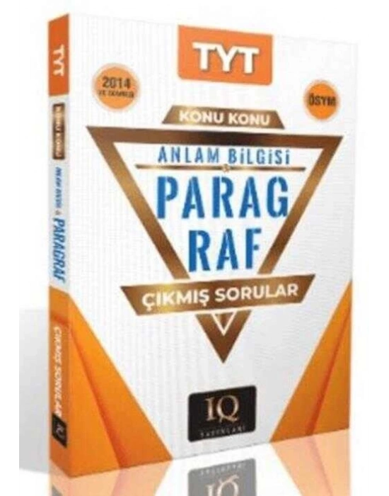 IQ Ösym Paragraf Çıkmış Sorular