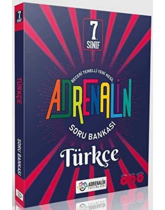 Adrenalin 7. Sınıf Türkçe Soru Bankası