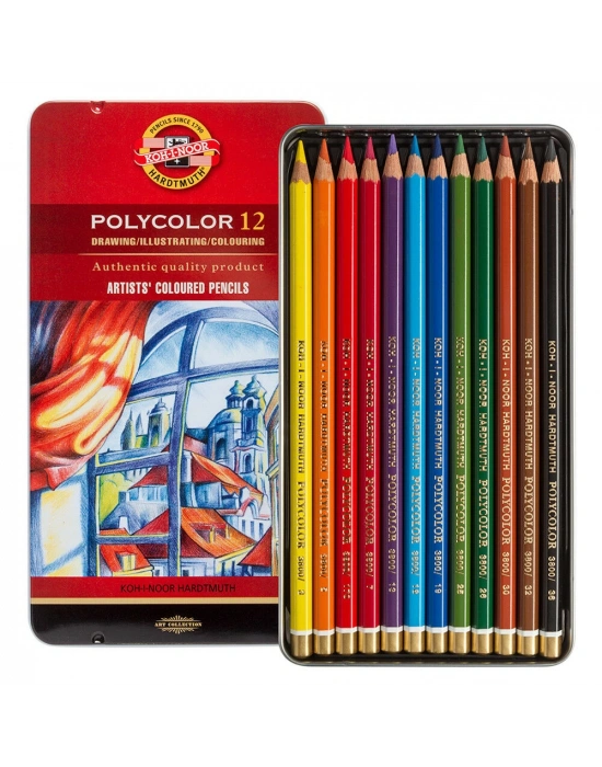 Set Of Artist?S Coloured Pencils 3822 12