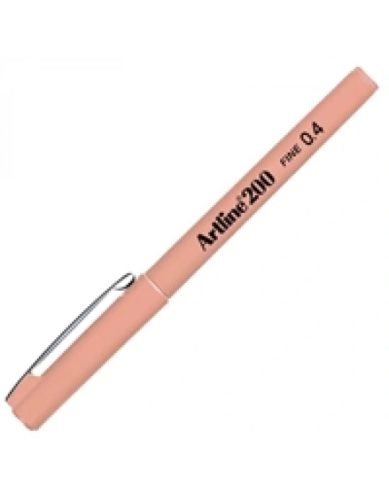 Artline 200 Fine Writing Pen Apricot