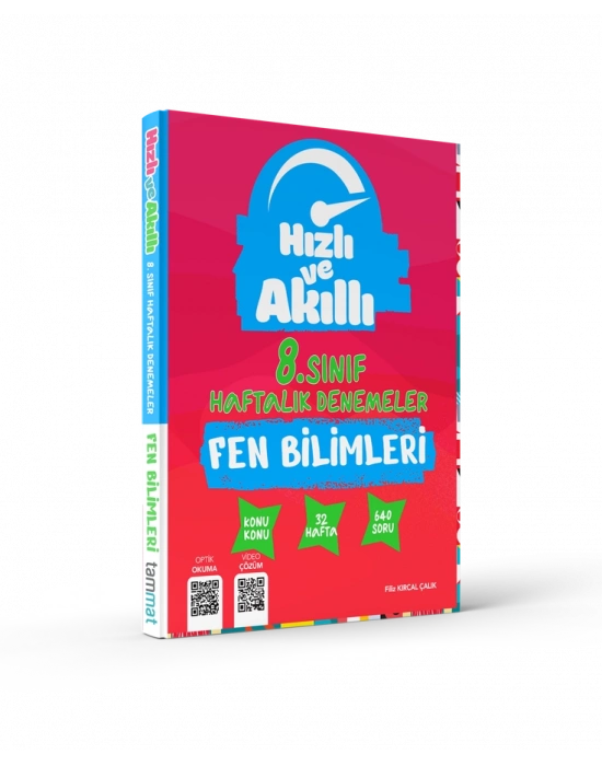 TAMMAT HIZLI VE AKILLI 8. SINIF HAFTALIK DENEMELER FEN B.