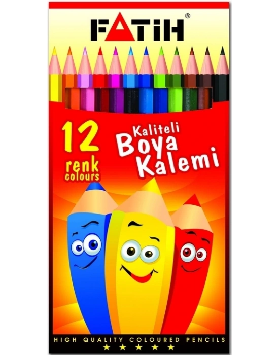 Fatih Kuruboya 12 Renk Tam Boy