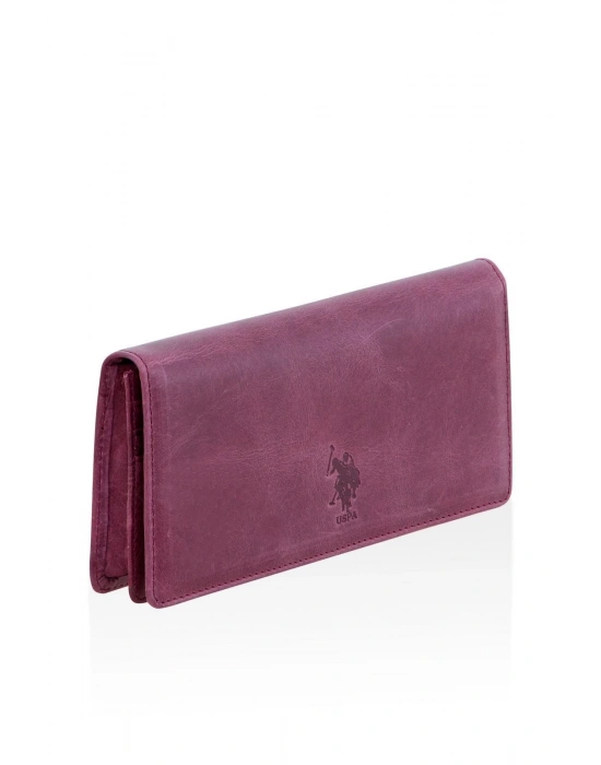 U.S. POLO ASSN. PORTFÖY EL ÇANTASI DERİ BORDO PLCUZ23725
