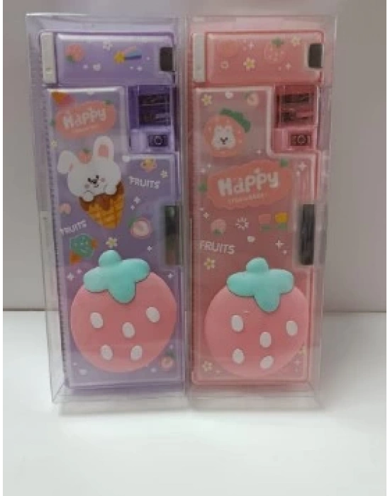 TAROS UNİCK COLOR ÇİLEK FONKSİYONLU KALEMKUTU