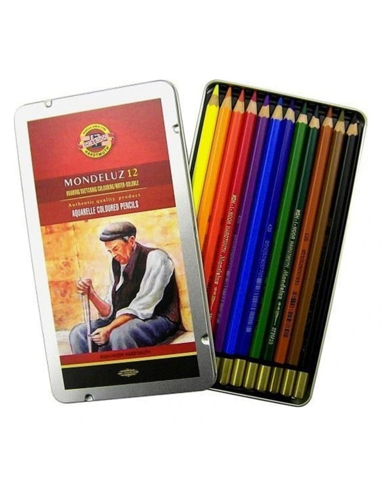 Set Of Aquarell Coloured Pencils 3722 12