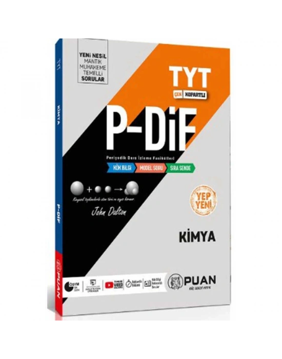 PUAN TYT P-DİF TYT KİMYA KONU ANLATIMI