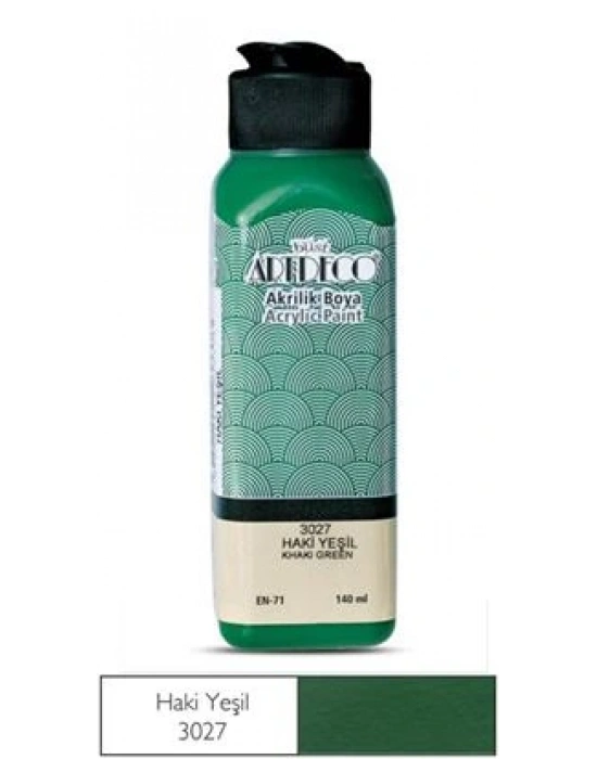 Artdeco Akrilik Boya 140ml Haki Yeşil 3027