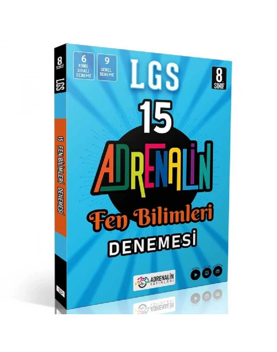 ADRENALİN 8. Sınıf Fen Bilimleri 15 Li Branş Denemesi