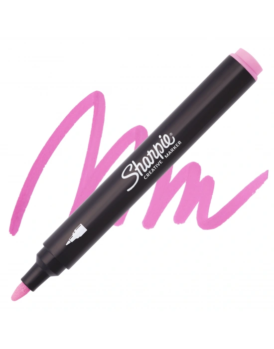 SHARPIE AKRİLİK MARKÖR YUVARLAK UÇ AÇIK PEMBE