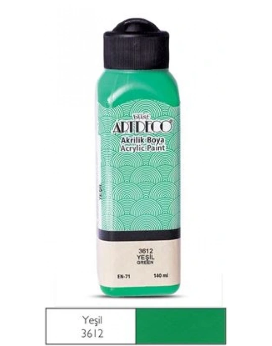 Artdeco Akrilik Boya 140ml Yeşil 3612