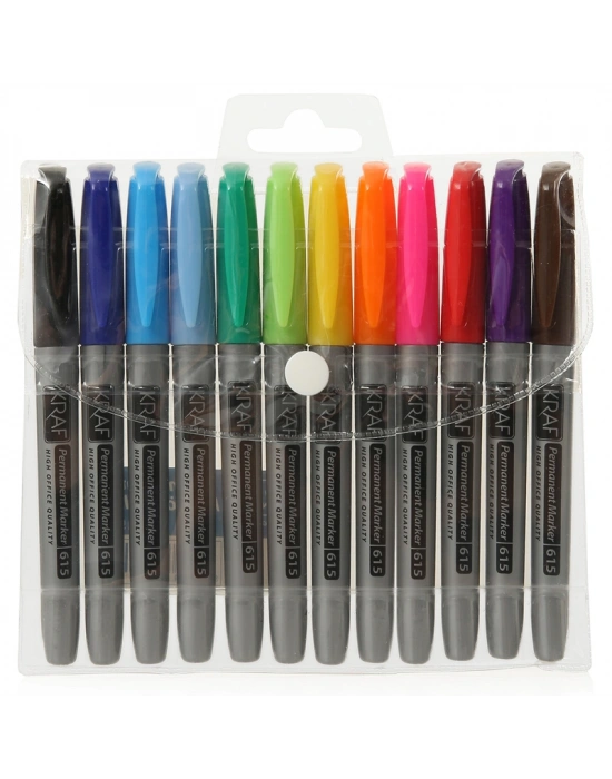 KRAF PERMANENT MARKÖR 12 Lİ