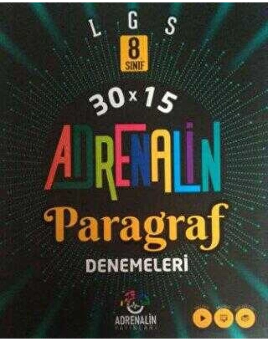 Adrenalin 8. SINIF LGS 30X15 LGS Paragraf Deneme