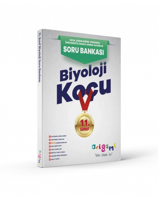 TAMMAT ORİGAMİ 11. SINIF BİYOLOJİ SORU BANKASI