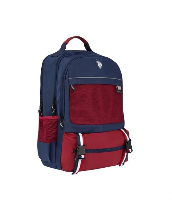 U.S POLO ASSN. SIRT ÇANTASI LACİVERT-KIRMIZI SANRE PLCAN25079