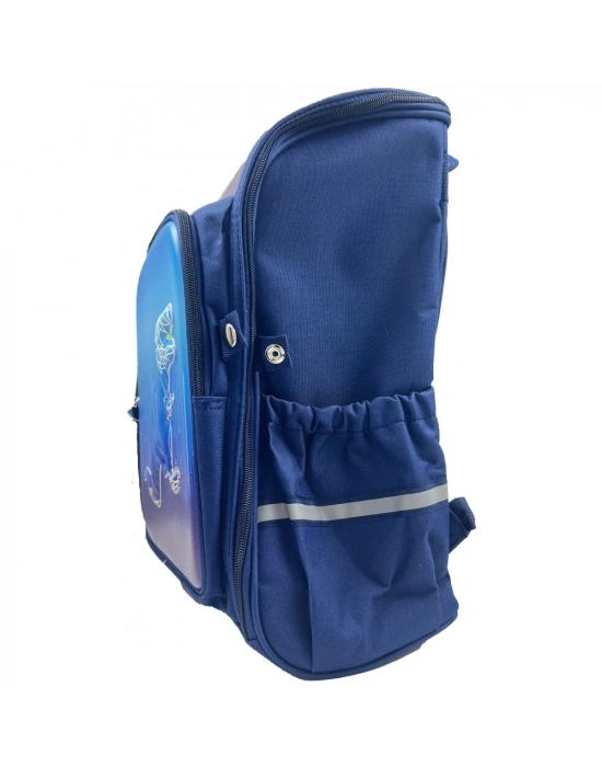TAROS DİNO KABARTMALI BÜYÜK BOY SIRT ÇANTASI LACİVERT
