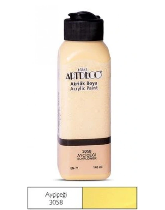 Artdeco Akrilik Boya 140ml Ayçiçeği 3058
