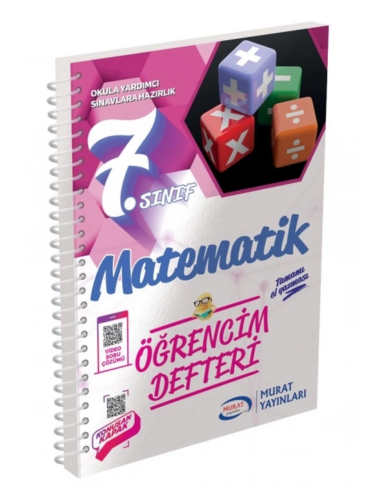 MURAT 7.Sınıf Matematik Öğrencim Defteri 3252