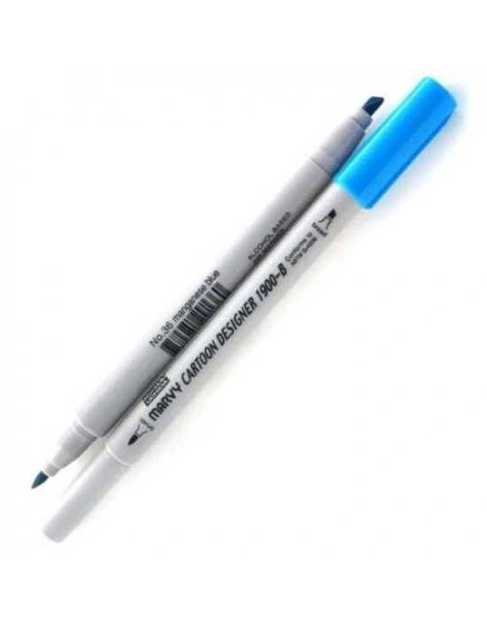 MARVY GRAFK MARKÖR MANGANESE BLUE
