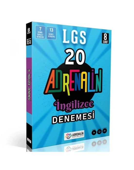 ADRENALİN 8. Sınıf İngilizce 20 li Branş Denemesi