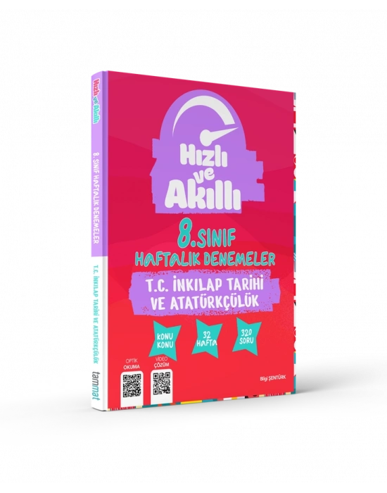 TAMMAT HIZLI VE AKILLI 8. SINIF HAFTALIK DENEMELER TC İNK