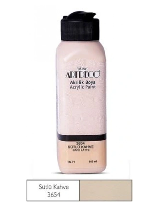 Artdeco Akrilik Boya 140ml Sütlü Kahve 3654