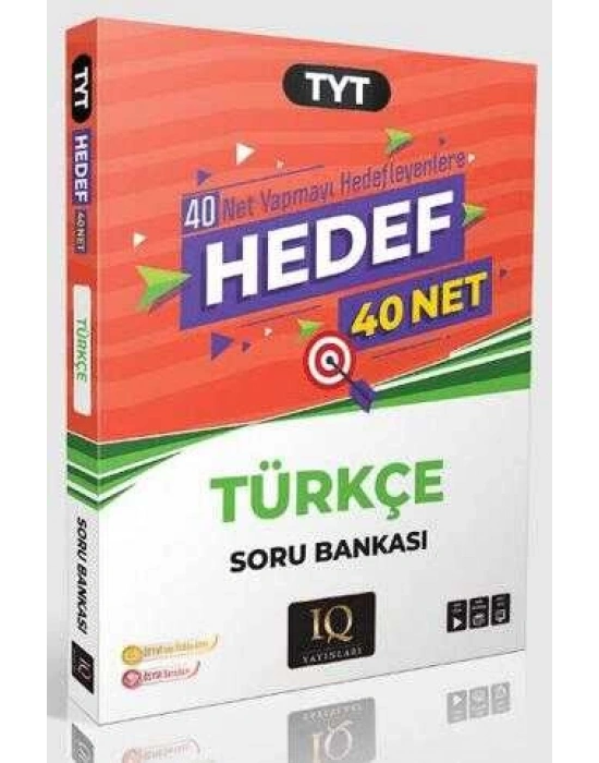 IQ TYT Türkçe Hedef 40 Net Soru Bankası