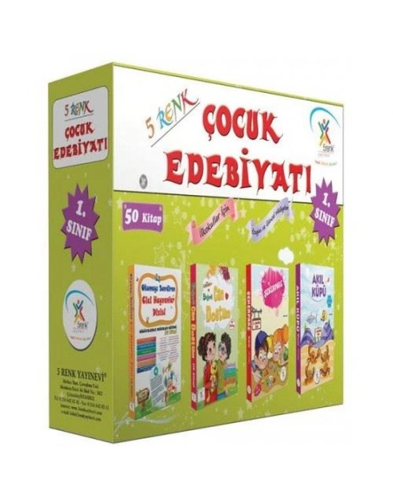 1.Sınıf Çocuk Edebiyatı 50 Kitap