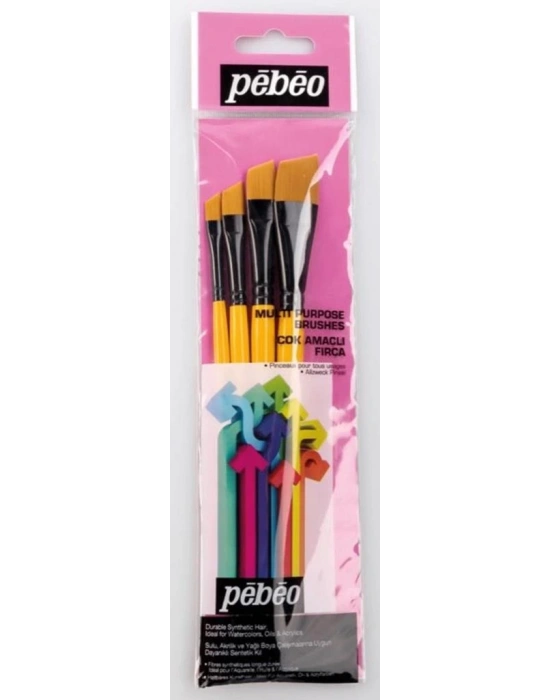 4LÜ FIRÇA SETİ - ANGULAR NO: 1/4, 3/8, 1/2, 5/8