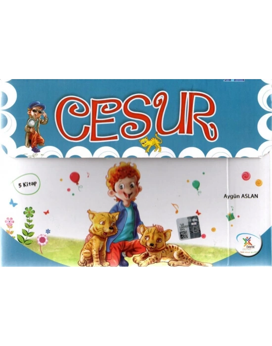 5 RENK Cesur Serisi 5  Kitap Set