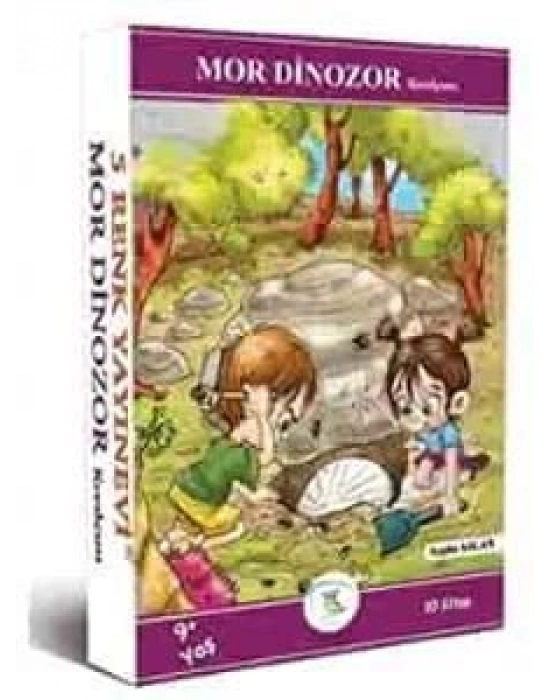 5 RENK Mor Dinozorlar 10 Kitap Set