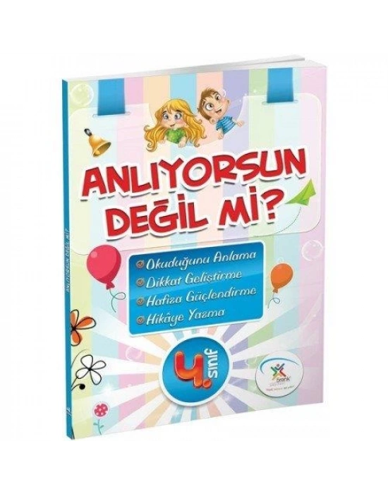 5 Renk Yayınları 4. Sınıf Anlıyorsun Değil mi ?