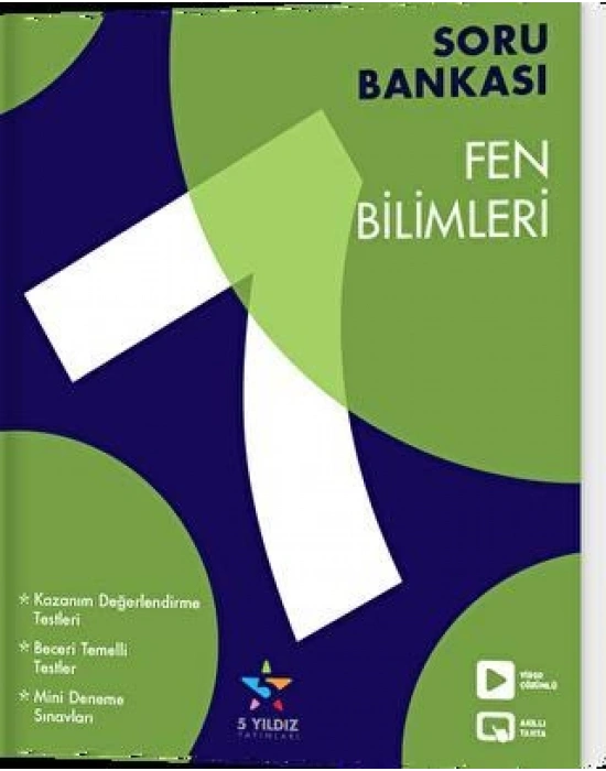 5 YILDIZ 7. SINIF FEN BİLİMLERİ SORU BANKASI