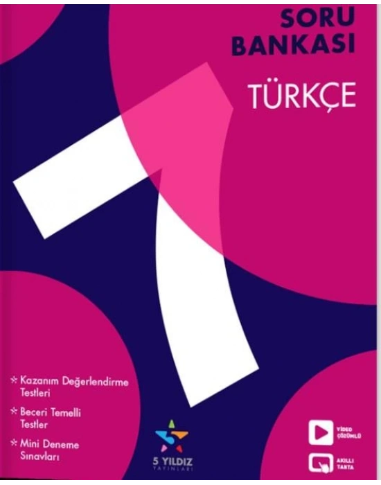 5 YILDIZ 7. SINIF TÜRKÇE SORU BANKASI
