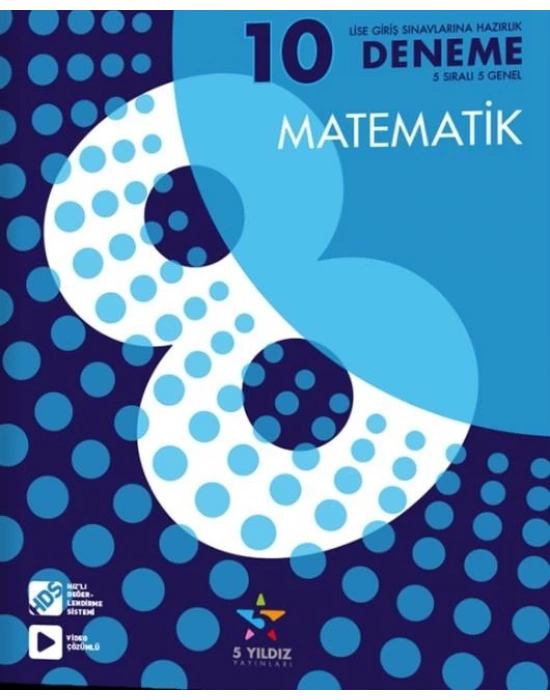 5 YILDIZ 8. SINIF MATEMATİK DENEME 10 LU