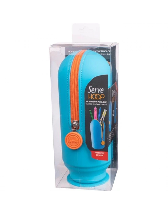 SERVE HOOP KALEM ÇANTASI FOSFORLU MAVİ