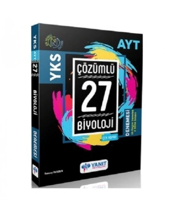 YANIT AYT ÇÖZÜMLÜ 27 BİYOLOJİ BRANŞ DENEMESİ